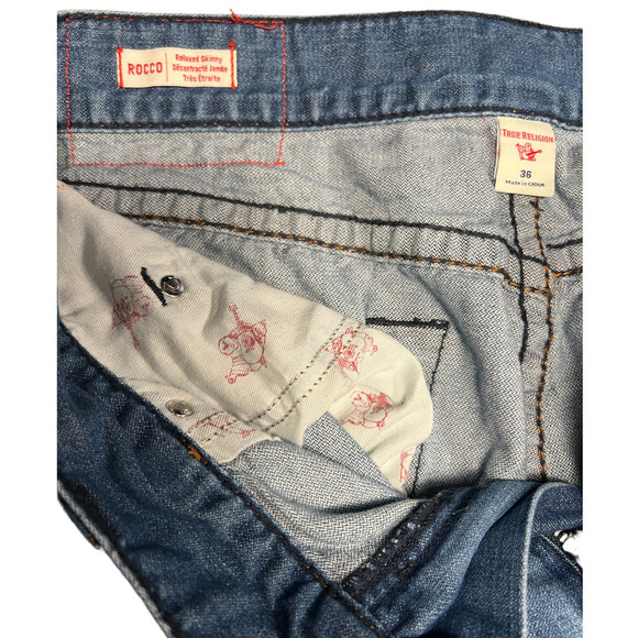 True Religion - Rocco Relaxed Skinny - size 36 - Picture 7 of 8